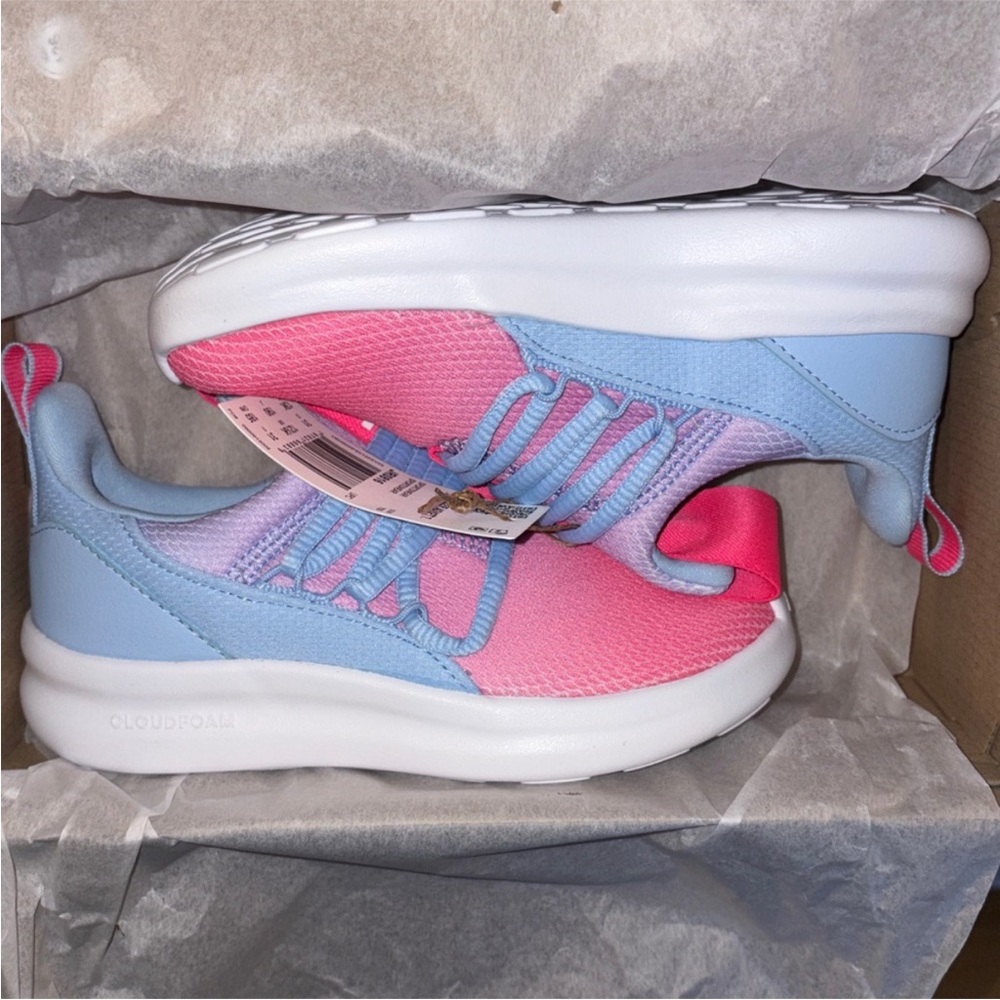 ✨34✨NWT•adidas Lite Racer Adapt 7.0 Kids' Shoes | Size 13 - Picture 9 of 11